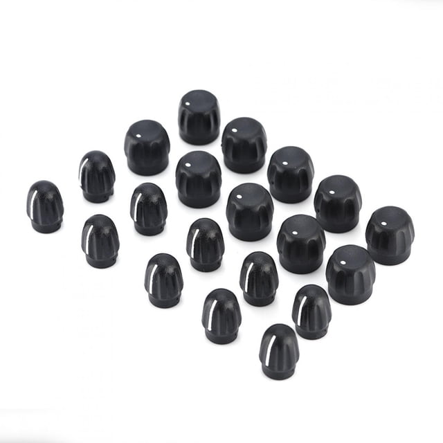 10 pares de perillas de volumen y selectores de canal para walkie-talkie, accesorios para MOTOROLA