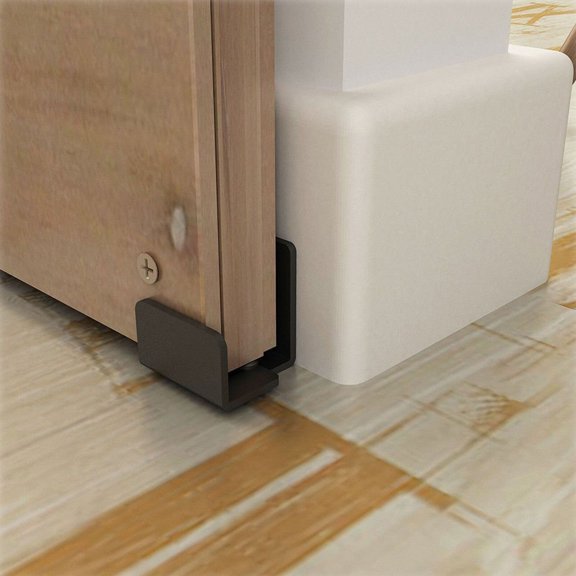 Heavy Duty Floor Guide for Sliding Barn Door Hardware Kit Wall-mounted Unbranded
