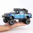 thumbnail image 2 of Modelo de coche fundido a presión Ford Raptor F150 a escala 1:32 blanco para niños, 2 of 5
