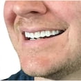 thumbnail image 3 of Veneer cosmetic teeth white teeth cover silicone simulation upper dentures simulation dentures plastic dentures, 3 of 5