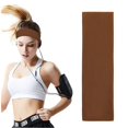 thumbnail image 3 of Clearance!XEOVHV Sports Headbands, Headbands, Men's Elastic Hair Band, Women's Sweatband, Headband, Thin Non-Slip Headbands for Girls, Boys, Running, Cycling, Yoga (Brown), 3 of 5