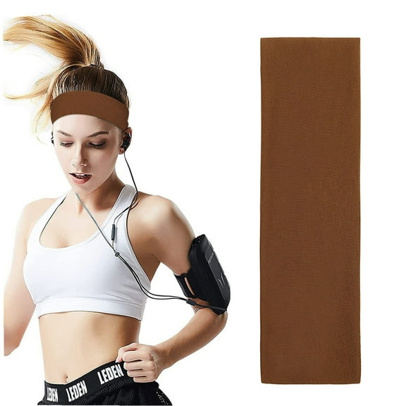 NSESSHome Sport Headbands for Women, Elastic Soft Fabric Non-Slip Hair Bands Hair Warp for Daily Workout Yoga Running Sports