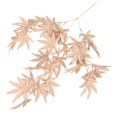 thumbnail image 2 of Twinkseal Vibrant Colors Artificial Maple Leaf Artificial Maple Leaves Branch Flexible Wire Stem Realistic Non-withering Wedding Photo Props Indoor Outdoor Home, 2 of 8