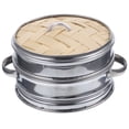thumbnail image 1 of MasteelfCA 1 Set of Multifunctional Steamer Stainless Steel Food Steamer Kitchen Gadget, 1 of 8