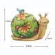 thumbnail image 5 of Cateissary Decoración elegante verde para jardín, figurita de caracol Solar, adorno de jardín, luces alimentadas por energía Solar Kits de decoración para fiestas, 5 of 6