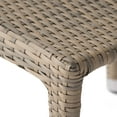thumbnail image 6 of GDF Studio Haddan Outdoor Wicker Armless Stacking Dining Chairs, Set of 4, Chateau Gray, 6 of 8