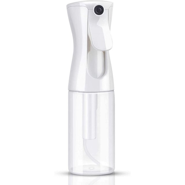 Botella de spray para el cabello, botella de spray vacía de agua continua, cabello domesticado por la mañana, peinado, plantas - Botellas de spray vacías de 160 ml transparentes BRILLAR Rojo Verde