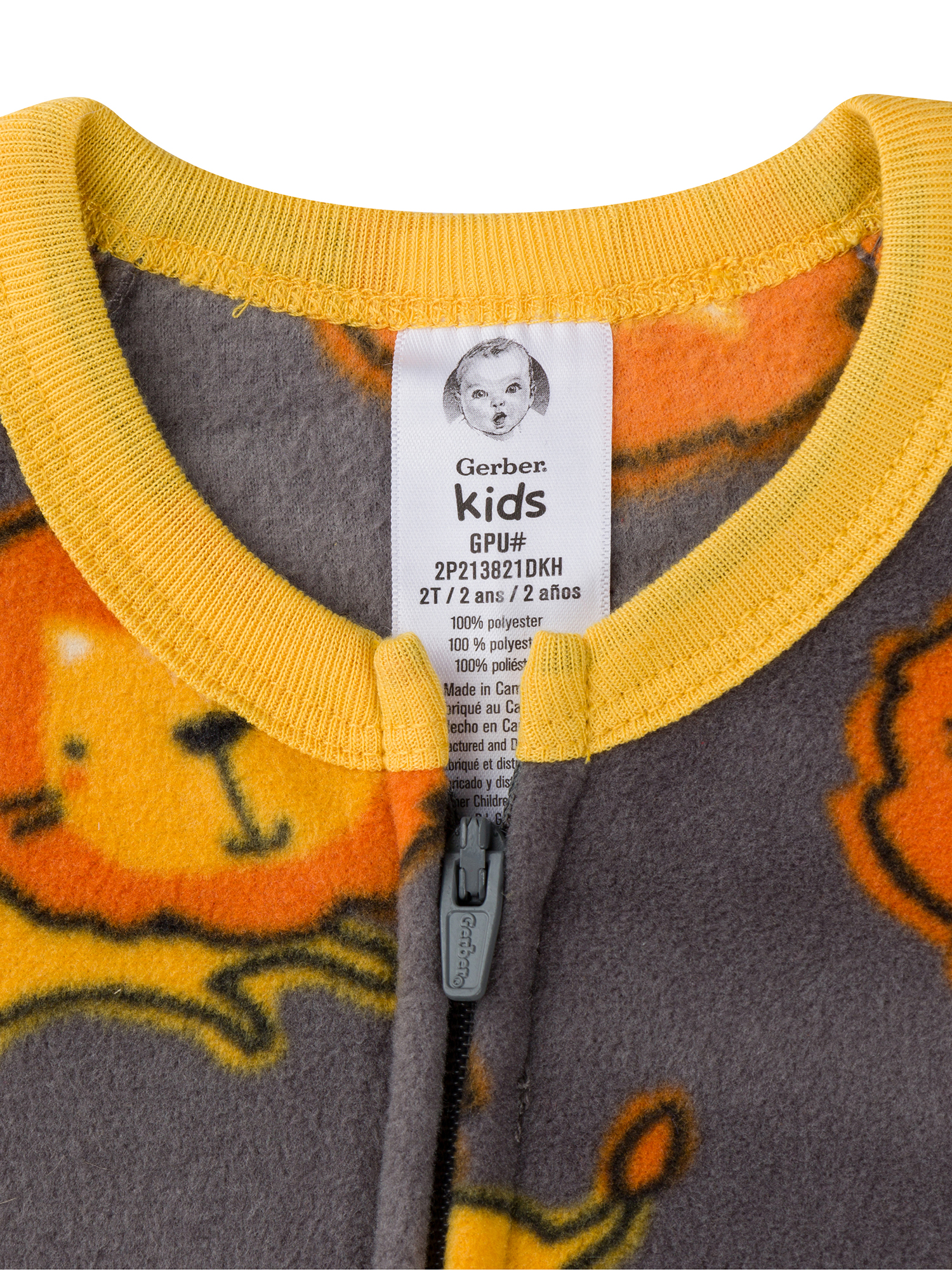 Gerber Baby & Toddler Boys Microfleece Blanket Sleeper Pajamas, 2-Pack (0/3 Months-5T) - image 3 of 8