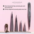 thumbnail image 2 of Japonesque Pro Performance Point Tweezer, 2 of 11