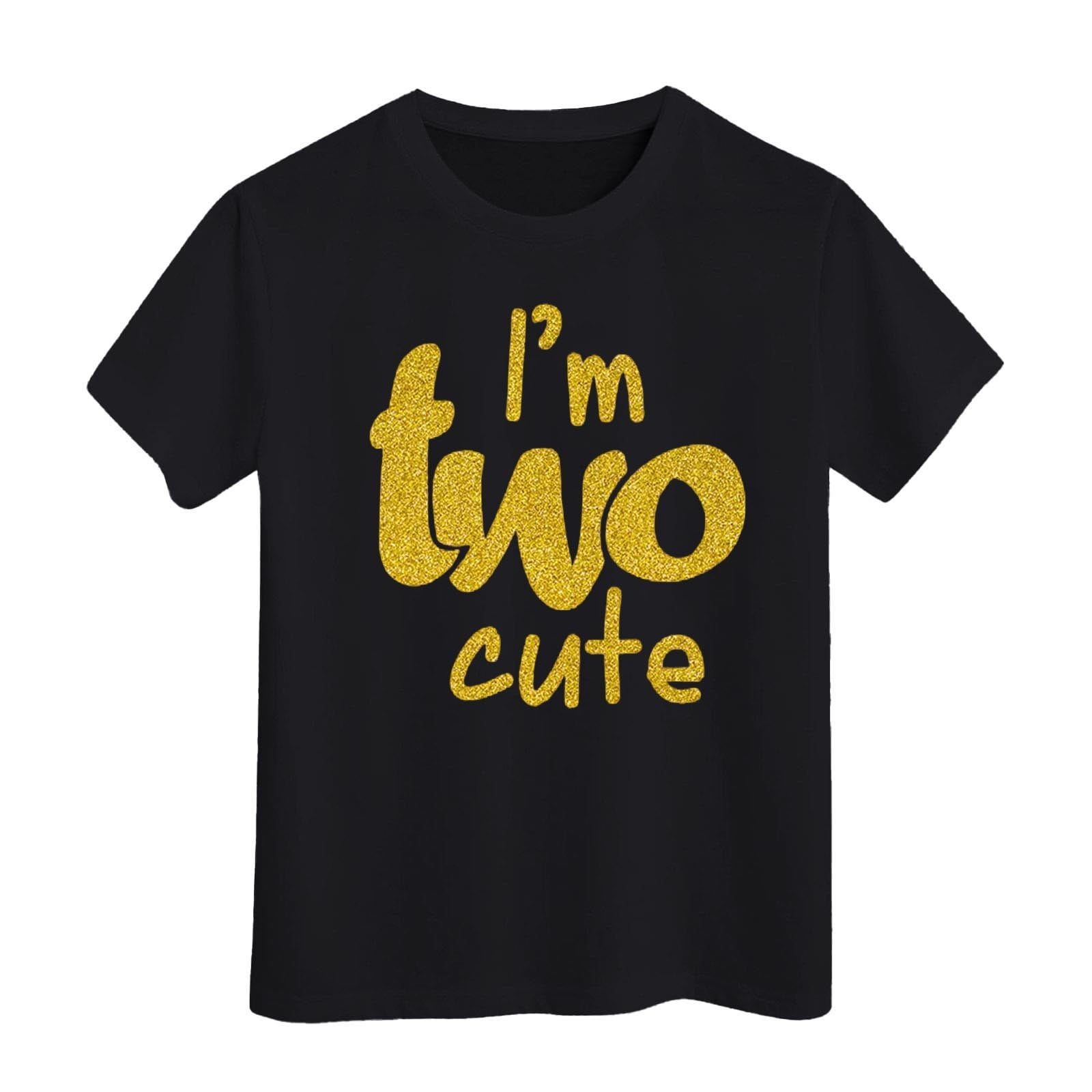 MEZZALL 2nd Birthday T-Shirts For Toddler Girls Im Two Cute Shirt