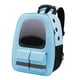 thumbnail image 1 of de gatos para gatos y perros pequeños ventilada portátil para mascotas para viajes al aire libre Senderismo - Blue Azul Sunnimix Burbuja transportadora para gatos, 1 of 8