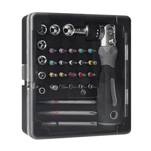 31in1 Ensemble de tournevis à cliquet multifonctions Salle de bain de moto pratique Air Conditionneur Réparations Auto Jeu d'outils de maintenance Ensemble d'outil de combinaison de matériel ménager