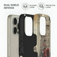 thumbnail image 2 of CASETEROID Tough Case for iPhone 16 Pro Max – Dual-Layer Protection, Shockproof [Compatible with MagSafe] – ChronicleQuilt Case, 2 of 5
