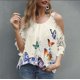 thumbnail image 2 of Tirantes de mariposa mangas huecas camisa de ocio MABOTO Azul XXXXL, 2 of 4
