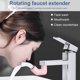 thumbnail image 5 of Faucet Faucet 360 grados Extensio giratorio Adaptador de cabeza ajustable Face Lavado Boquilla Boquilla Home Hotel Apagado Reemplazo Rosa seitruly HA011494-03B, 5 of 6