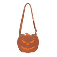 thumbnail image 3 of LILIYA Womens Halloween Pumpkin Crossbody Bags Cute Funny Candy Purse Novelty 3D Shoulder Bag Halloween Holiday Tote Handbag with Chain, 3 of 6