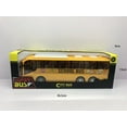 thumbnail image 6 of 1:30 Scale Yellow School Bus Toy - Large 12.5 Inch Go Inertia Bus Cars Model, ABS Diecast Plastic Kids Toys Car with Realistic Design for Boys Girls, Birthday Party Gift for Toddlers (Yellow), 6 of 8