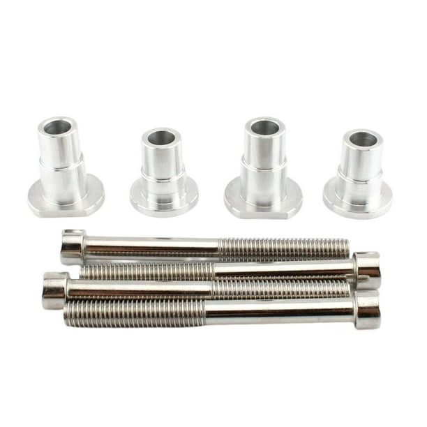 de accesorios de acoplamiento de barra Sissy para respaldo de motocicleta, tornillos y pernos de separación rápida de aleación de aluminio de Zulema Tornillo de respaldo de motocicleta
