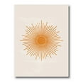 thumbnail image 2 of Designart Imprimé soleil orange II Art mural sur toile, 2 of 4