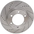 thumbnail image 3 of New Vented Brake Disc Compatible With Toyota FJ Cruiser TRD Special Edition 6 Cyl 4.0L Tacoma SR5 6 Cyl 3.5L Tacoma SR 6 Cyl 3.5L 2003-2023 By 31327 31520 44623 145458 0832962, 3 of 4