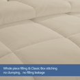 thumbnail image 3 of Comforter Duvet InsertDown Alternative Comforter Quilted with Corner Tabs for All SeasonLightweight Breathable Brushed Microfiber Machine Washable ( \uDx\uD, 3 of 8