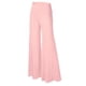 thumbnail image 1 of Pantalones de cintura alta y pierna ancha para mujer: elásticos, informales/para el trabajo/yoga, tejido de punto, para todas las estaciones, color liso, lavables a máquina/a mano, tallas S-XL., 1 of 3