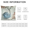 thumbnail image 5 of Qinduosi Nautical Throw Pillow Covers of Ocean Themed Beach Coral Starfish Pillows Case Soft Velvet Cushion Covers for Outdoor Sofa Home Decor White, 5 of 5