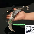 thumbnail image 3 of Serie de armas cuerpo a cuerpo Valorant de 22 cm, modelo de metal Reaver EP 5 Karambit, réplica de espada, juego 1:1, arma, cuchillo, juguetes, adornos, 3 of 5