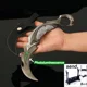 thumbnail image 3 of Serie de armas cuerpo a cuerpo Valorant de 22 cm, modelo de metal Reaver EP 5 Karambit, réplica de espada, juego 1:1, arma, cuchillo, juguetes, adornos, 3 of 5