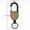 Style D, variant on Retractable Key Holder, Heavy Duty Steel Wire Rope Tactical Carabiner Clip, 1 Pack Coyote Tan Durable Anti Lost Accessory, for Backpack Outdoor Camping Hiking Work ID Badge Keychain Attachment