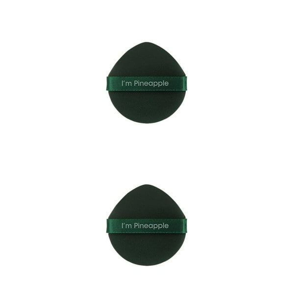 Vogacara 7 Uds. Licuadora de base de hojaldre cosmético, aplicador de crema BB, esponja de maquillaje lavable de doble cara para gota de agua Gota de Agua Verde 2piezas Vogacara CBP491854