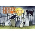 thumbnail image 2 of McKenna, Kathleen Parr 18x13 White Modern Wood Framed Museum Art Print Titled - Haunting Halloween Night V, 2 of 4