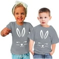 thumbnail image 1 of Jamicy Hauts à Manches Courtes pour Enfants Mode Été Pâques Haut Garçons et Filles Imprimé Décontracté Col Rond Manches Courtes Hauts, 1 of 5