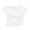 White, variant on Aihuaihua Toddler Baby Girls' Tops, Tees & Blouses Cotton Basic Top for Summer Casual Yellow 2-3 Years