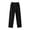 Black, variant on Pants for Women High Waisted Straight Pant 2026 Casual Flowy Wide Leg Drawstring Trousers with Pockets Gray XXL