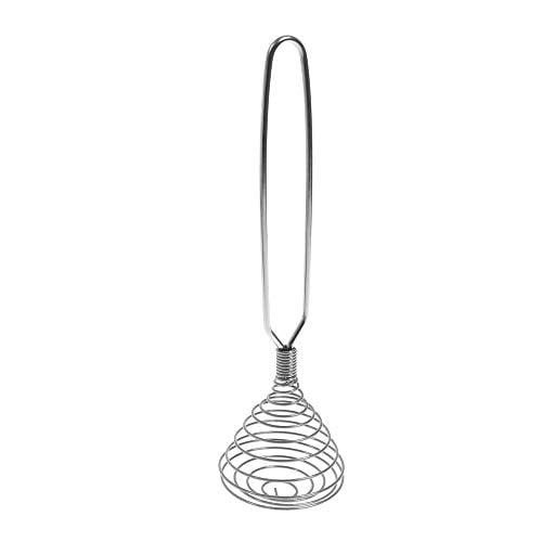 ICYANG Stainless Steel Spring Coil Whisk, Wire Whip Cream Egg Beater Gravy Hand Mixer Egg Whisk Egg Beater for Cooking Whipping Mixing Blender Kitchen