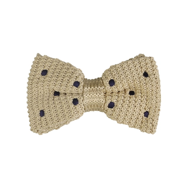 Corbatas de mo?o preatadas unisex INSPIRE CHIC con tirantes ajustables y lunares Caqui Talla única