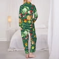 thumbnail image 3 of Pajamas for Women Set - Vegan Comfy Long Sleeve Button Up Pajama Sets for Women 2 Piece, Soft Sleepwear Nightwear Pjs Lounge Sets for Women with Pockets, 3 of 6