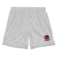 thumbnail image 3 of Justice League Cyborg Logo Mens Lined Mesh Shorts, Silver, Large, 3 of 6
