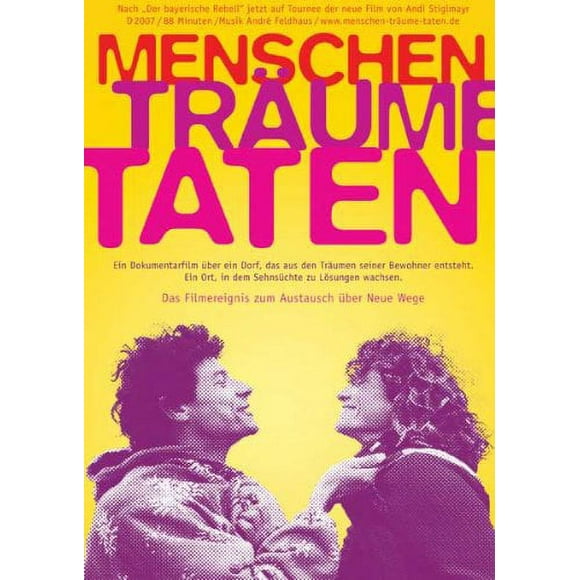 People Dreams Actions ( Menschen TrÃ¤ume Taten ) [ NON-USA FORMAT, PAL, Reg.0 Import - Germany ]