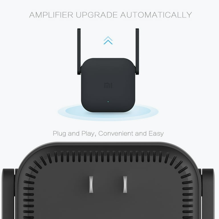 Xiaomi WiFi Amplifier Pro 300Mbps 2.4G Wireless WiFi Signal Router for  Xiaomi Router Black 