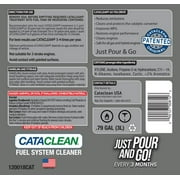 Cataclean Fuel & Exhaust System Cleaner, Automotive Additive, Catalytic Converter Restorer, 3 Liter Jug - Treats up to 30 Gal of Fuel