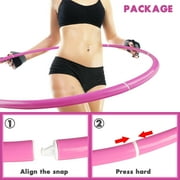 NETNEW Hula Circle Hoop Fitness Hoop Exercise Hoop for Adults Kids Hula Rings for Sports Playing