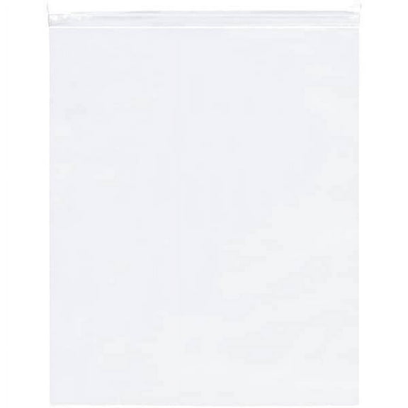Box Partners Slide-Seal Reclosable Poly Bags 3 Mil 18" x 24" Clear 100/Case PB5250