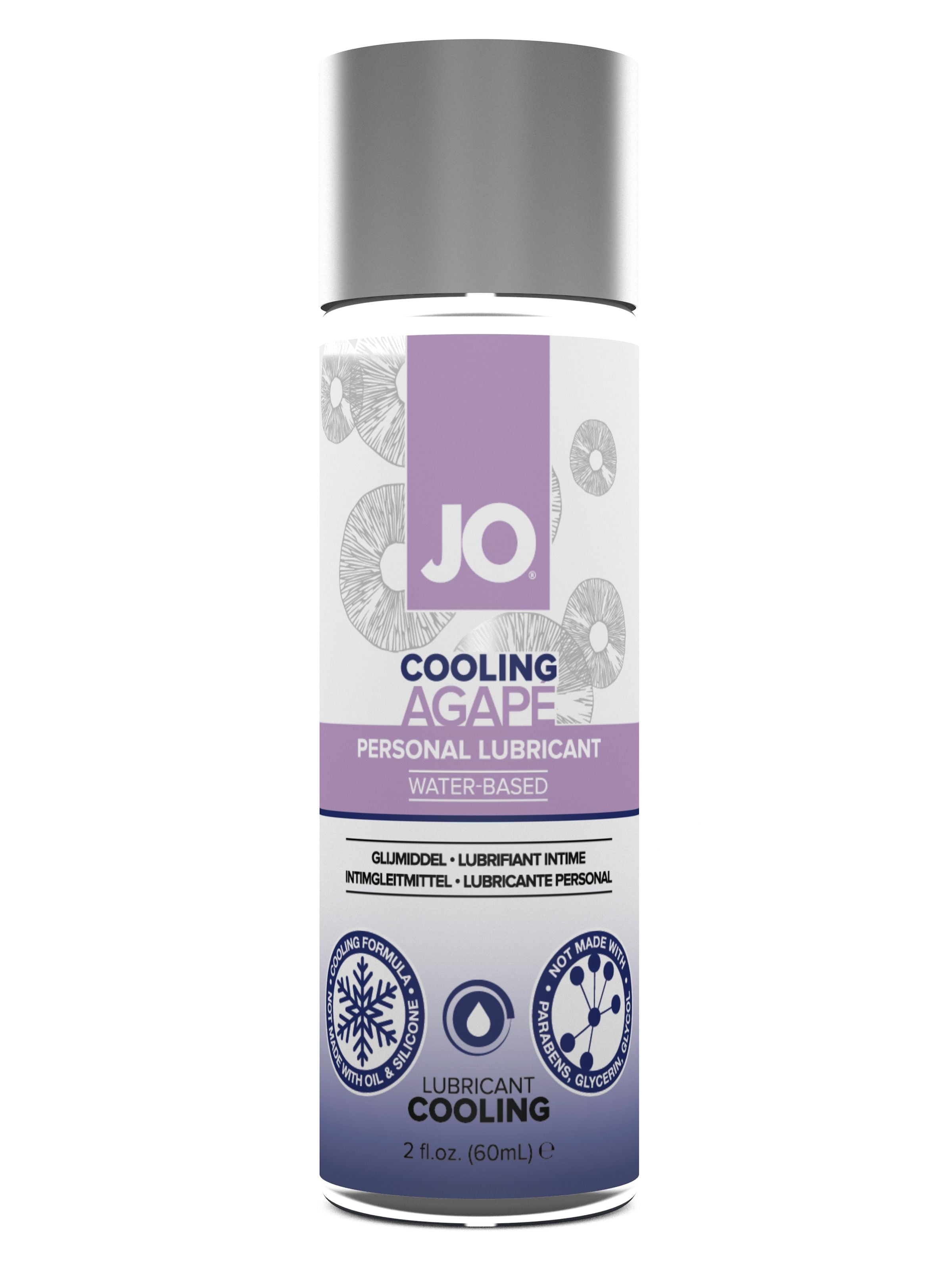 JO Natural Agape Cooling Lubricant - 2 oz