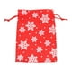 thumbnail image 2 of Bolsa pequeña de copos de nieve navideños, bolsa de lino para regalo de copos de nieve, bolsa para dulces, bolsa para paquetes, 2 of 5