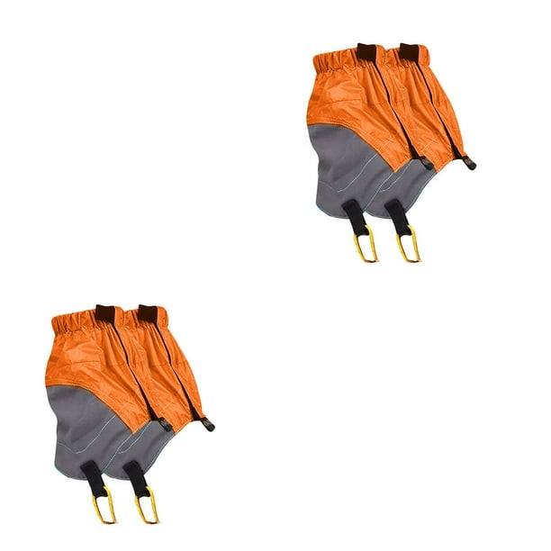 Polainas Naiovety para nieve correr a campo traviesa 20D Naranja 2piezas