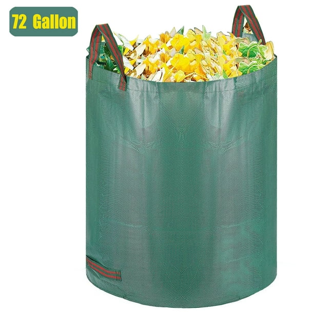 Reusable Leaf Bags, 72Gallons Lawn Bags, Extra Large Lawn Pool Garden