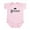 Petal Pink, variant on CafePress - Prince Infant Bodysuit - Baby Light Bodysuit, Size Newborn - 24 Months