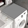 thumbnail image 1 of HLONKMulti-Purpose PVC Rubber Beige Refrigerator  Washer  and Dryer  with Absorbent Quick Dry Drainage Features for Home Appliance Protection and Organization  23.62x23.62 inches Gray, 1 of 5